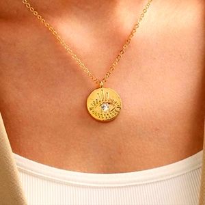 Evil Eye Pendant w/ Chain